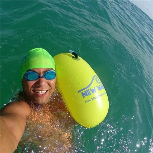 Swim Bubble for Open Water Swimmers and Triathletes-Be Bright,Be Seen & Be Safer - Picture 6 of 6
